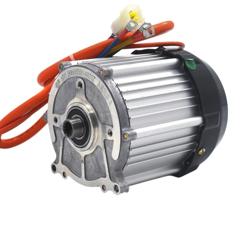 

60v1500w 48v1000 Inner Spline 14 Teeth Electric Tricycle Motor Permanent Magnet Synchronous Motor High - Efficiency Power
