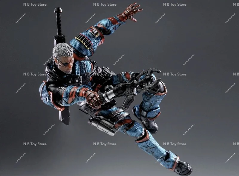 LPZZ ROUNO CUEURE DC002 1/12 Deathstroke Arkham Knight Modulo Finito Mobile Batman Modello Da Collezione Action Anime Figure Toy
