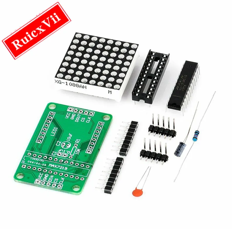 MAX7219 dot matrix module display module DIY kit microcontroller control module