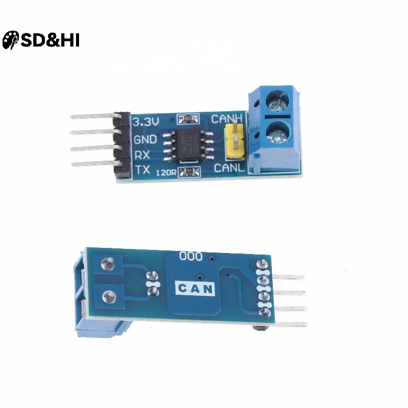 

Модуль оценки и разработки сетевого приемопередатчика CAN SN65HVD230DR VP230, приемопередатчик CAN-шины для Arduino, набор для самостоятельной сборки