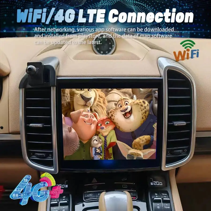 

8.4inch Android Car Radio For Porsche Cayenne 2010-2017 Auto Multimedia Video Wireless Carplay Player Stereo WiFi GPS Navigation