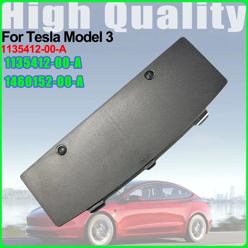 

NEW 1135412-00-A 1460152-00-A Car Rear Bumper Tow Hitch Hook Cap Cover Trim For Tesla Model 3 2017-2022 Car Accessories