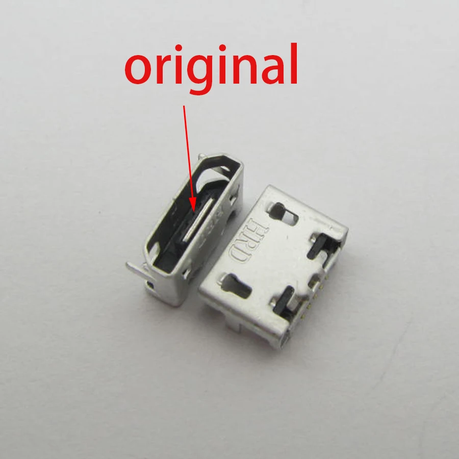 100-500pcs micro mini USB Charging Port Jack socket Connector replacement plug For Lenovo Tab 2 A10-30 TB2 X30F A7-50 A3500-F