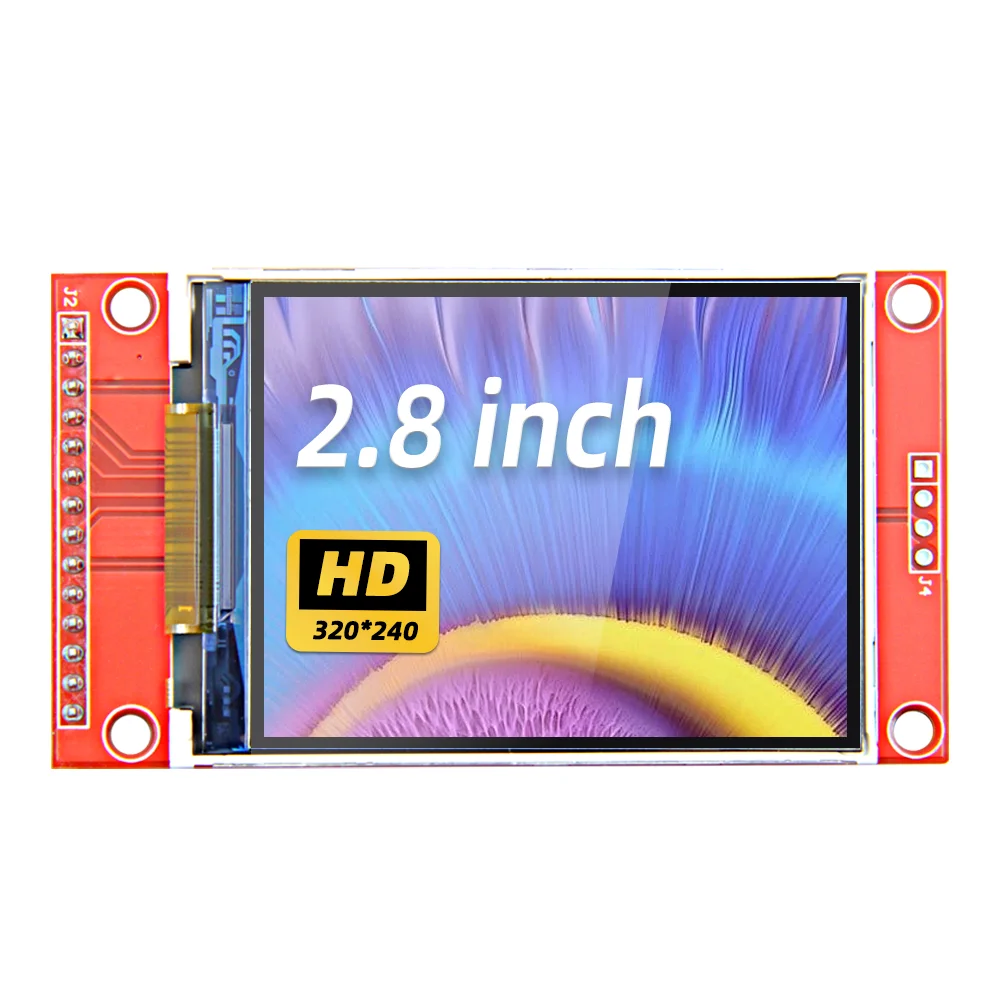 ILI9341 ST7789V 240x320 2,8 "SPI TFT LCD Panel táctil módulo de puerto serie con lápiz táctil y PBC