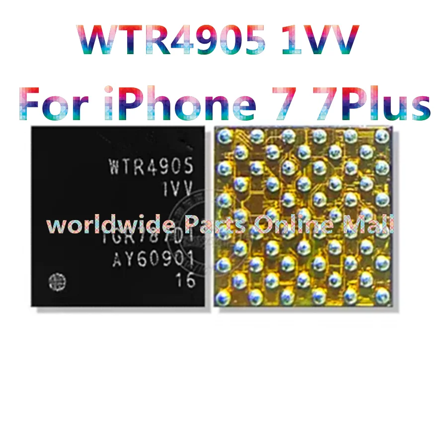 5pcs-30pcs WTR4905 1VV For iPhone 7 7Plus XCVR1_RF Intermediate Frequency IC 4905 IF Multimode LTE Transceiver Chip