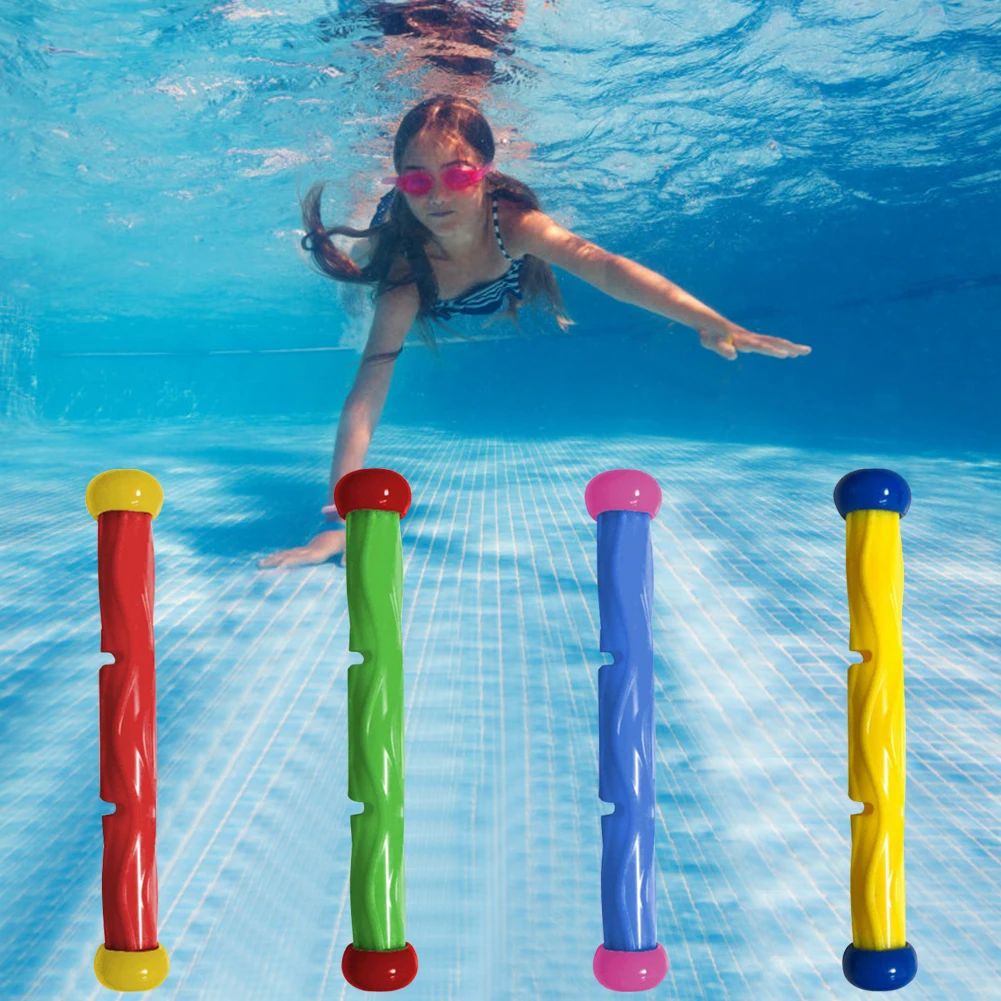 Kids Diving Game Toys Set Underwater Diving Toys Cartoon Pool Throwing Toys Water Sports Toy Set Swimming Pool Accessories