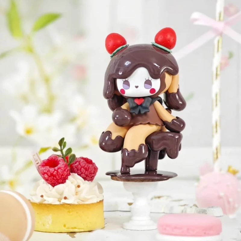 Kawaii إيما سيكريت فورست لوف الدوبامين سلسلة صندوق أعمى لعبة عصرية دمية نموذج الشكل ملحقات سطح المكتب هدية عيد ميلاد فتاة