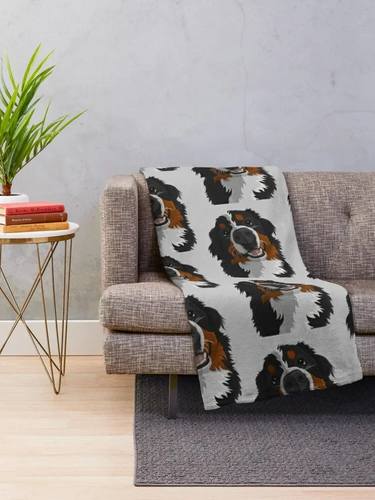 Bernese Mountain Dog Throw Blanket wednesday Luxury Thicken Blanket Decorative Sofa Blanket Beach Blanket