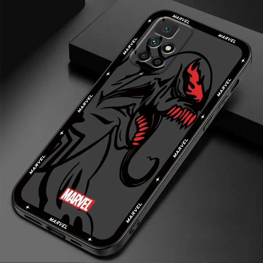 Marvel Spiderman Phone Case for Redmi Note 7 8 Pro 8T 9 Pro 9S 10 4G 5G 10 11S 10 11 12 13Pro 10Lite 12 13ProPlus5G 12 13 4G 5G