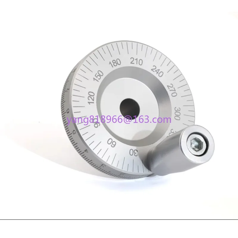 Aluminum Alloy Solid Round Scale Milling Cutter Handwheel Bore 5 8 12 mm CNC Lathe Grinder Mechanical Accessories Hand Wheel