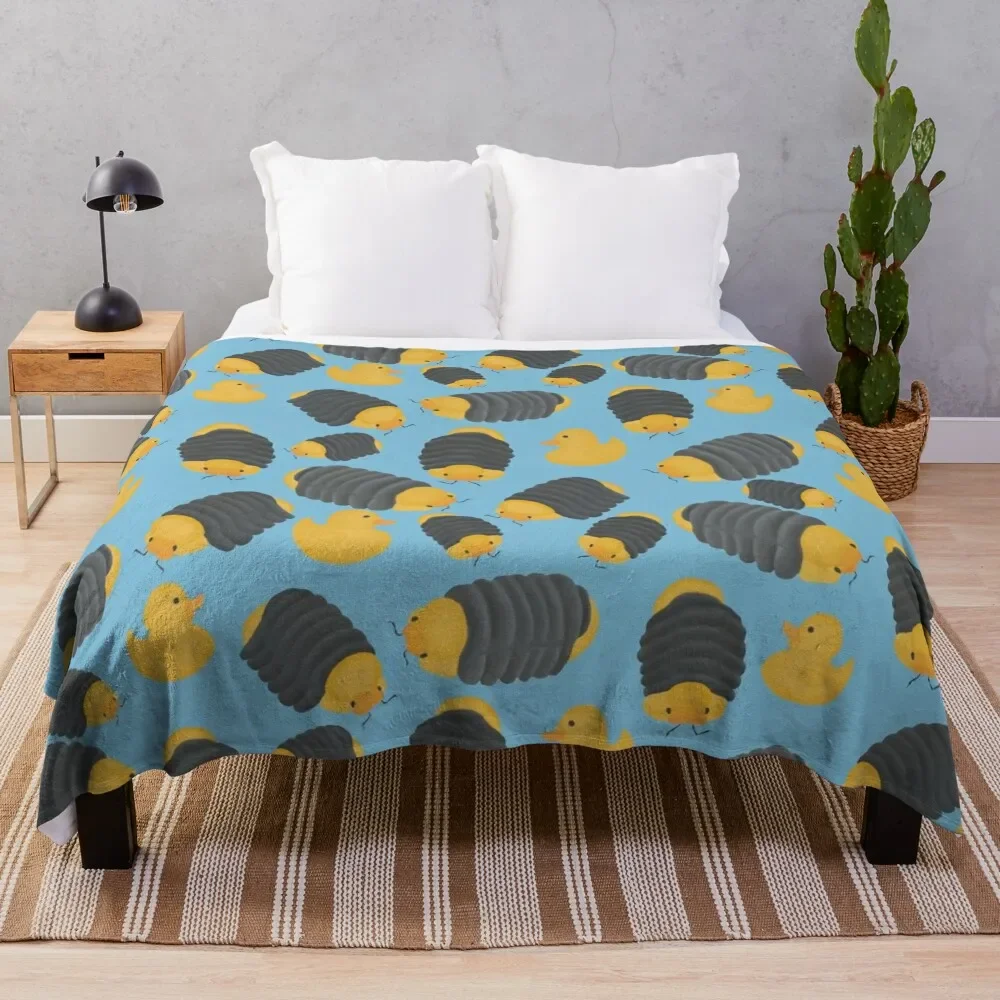 Rubber ducky isopods: The Meeting Throw Blanket christmas decoration Soft Beds Blankets