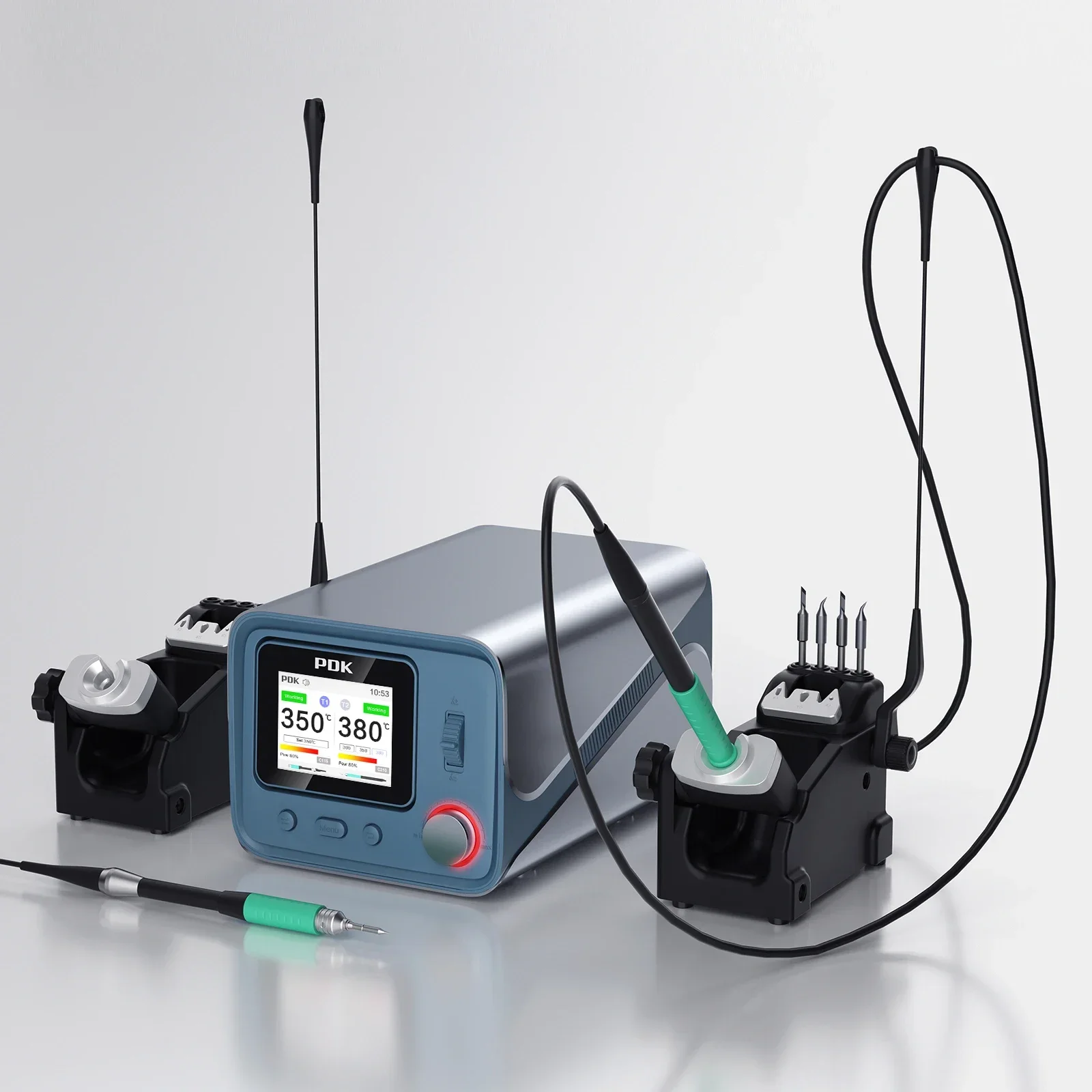 

2025/I2C PDK1200 Паяльная станция 300 Вт Интеллектуальная паяльная станция T115 T210 T245 Ручка Ремонт телефона BGA SMD Припой Сварочная станция