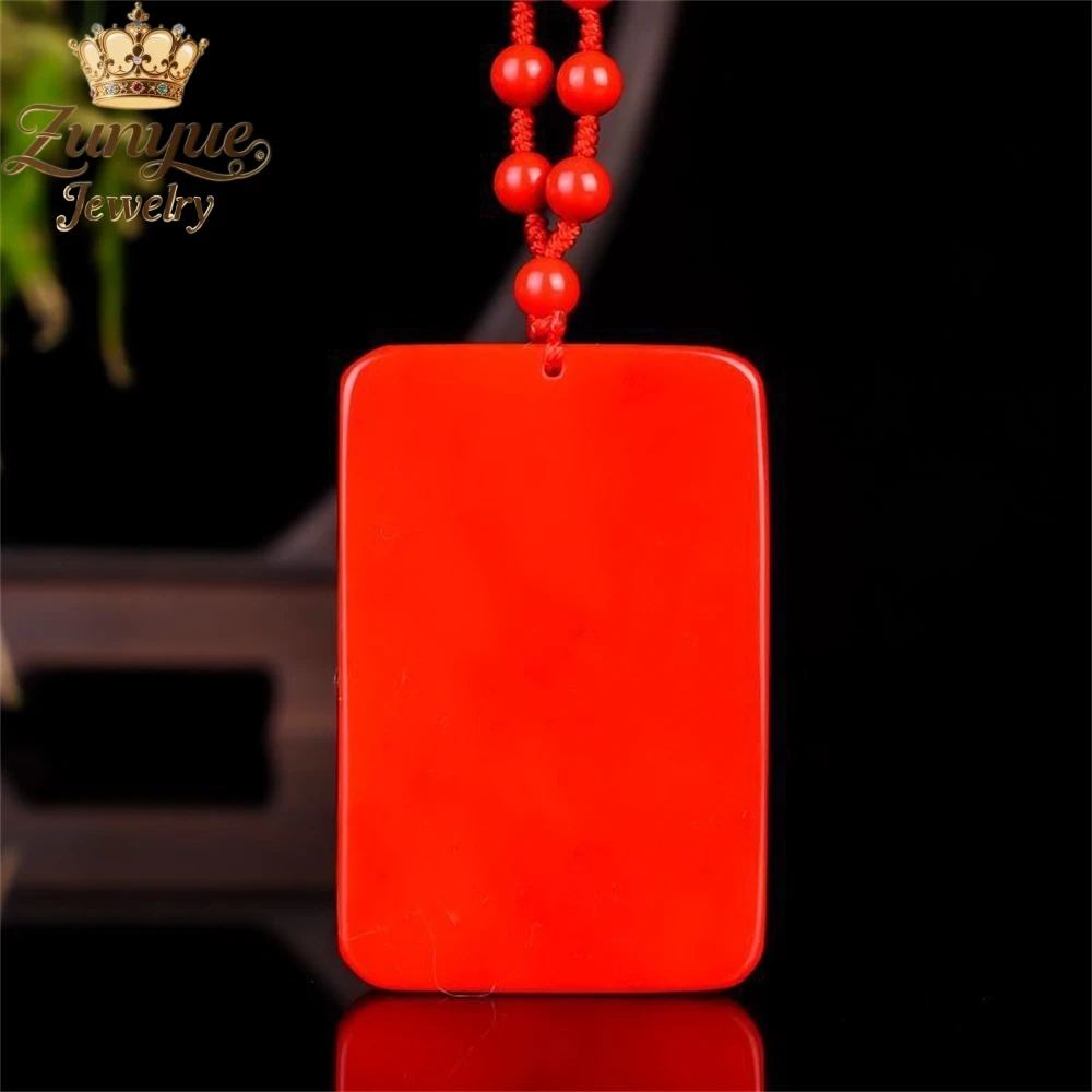 Natural Hetian Jade Domineering Dragon Pendant Luxury Quality Jewelry Fashion Jewelry Exquisite Elegant High-End Charms Popular