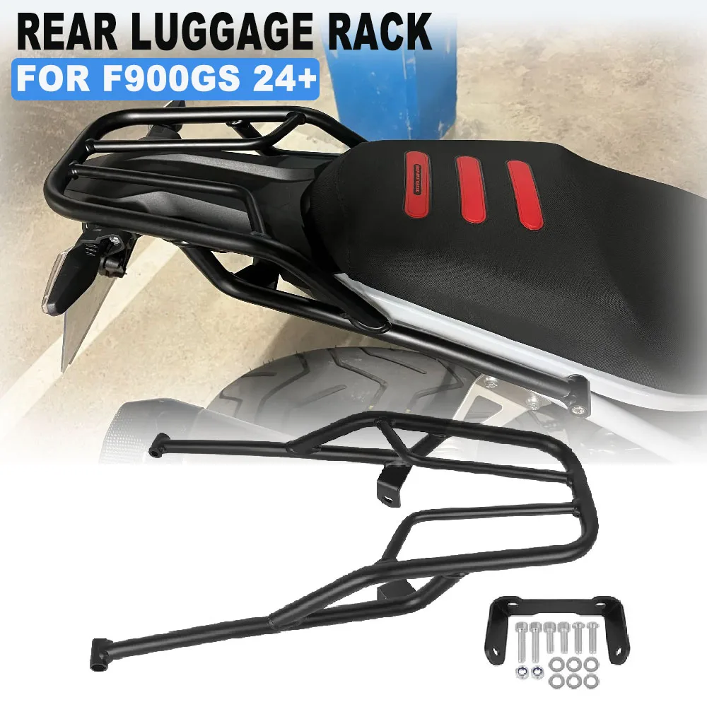 

For BMW F900GS F900 GS F 900 GS 2024-2026 Motorcycle Rear Seat Luggage Rack With Handle Grip Luggage Support Shelf Accessories
