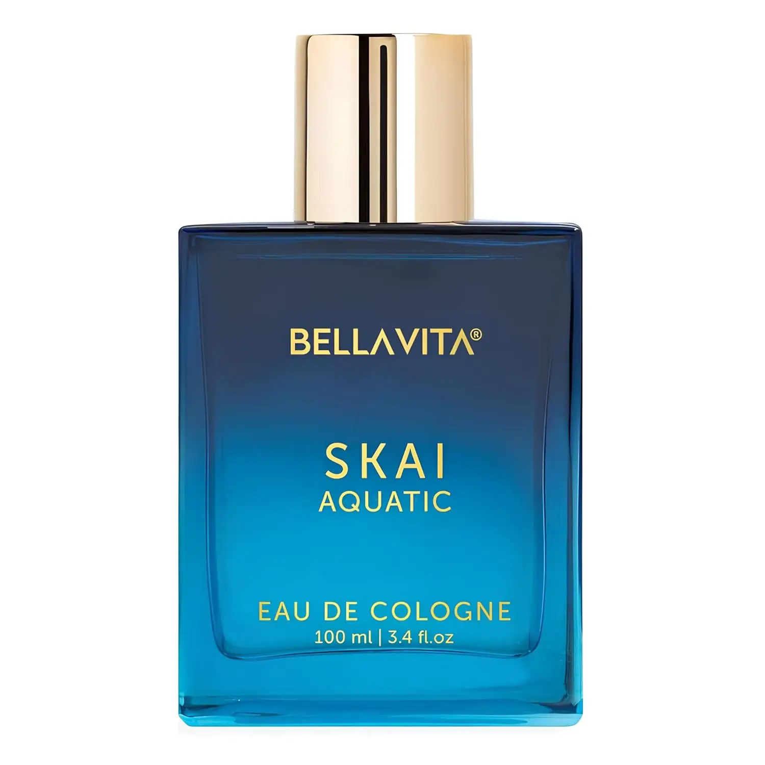 

BellaVita Luxury SKAI Aquatic Unisex Cologne (3.48 fl.oz) Gift | Unisex Fresh Cologne Perfume | Long-Lasting fragrance with Berg