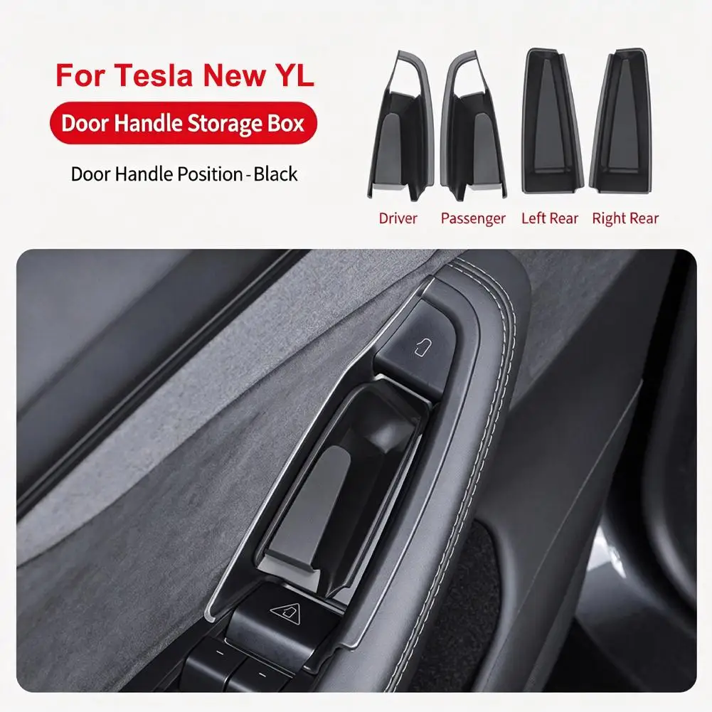 Für Tesla Model 3 Y YL Juniper Highland 2020-2026 Türgriff-Aufbewahrungsbox Organizer-Ablage Zubehör – Detail 16