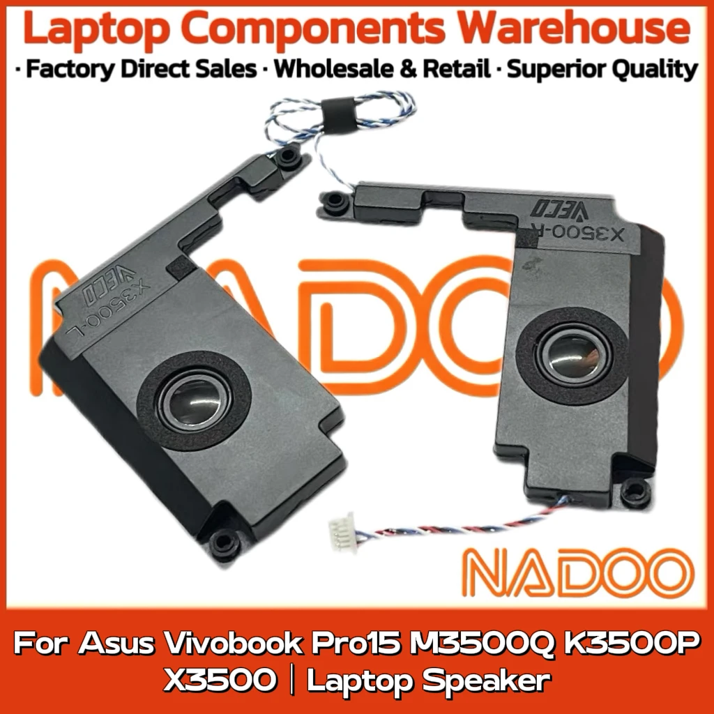 

Новый оригинальный аудиодинамик для ноутбука Asus Vivobook Pro15 M3500Q K3500P X3500, встроенный динамик, звуковой сигнал