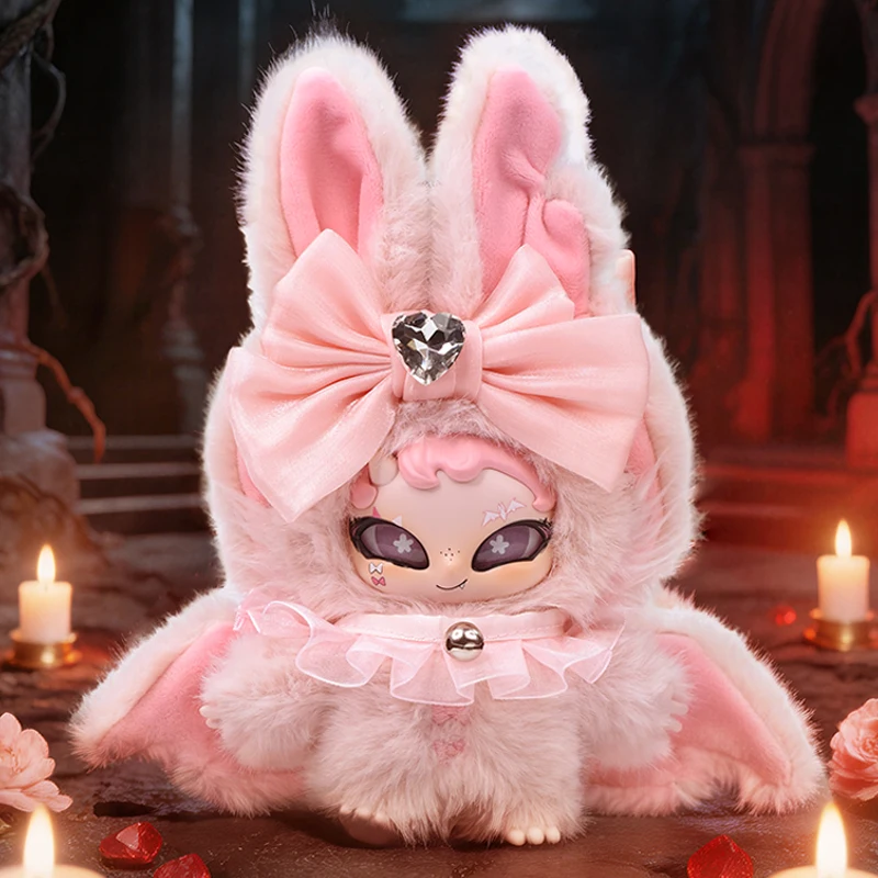 ONONO Night Evolve Series Blind Box ONONO Vinyl Pluche Mystery Box Vleermuis Dieren Anime Figuur Verrassingstas Hangertje Sleutelhanger Cadeau Speelgoed