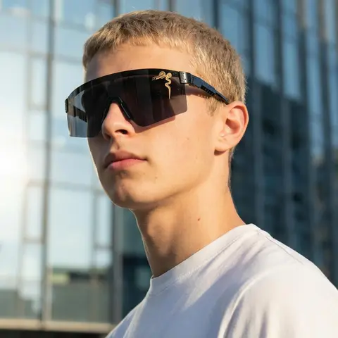 Men Women Fashion Sunglasses Outdoor Sport PITS Glasses MTB Bike Bicycle Eyewear UV400 Goggles Without Box