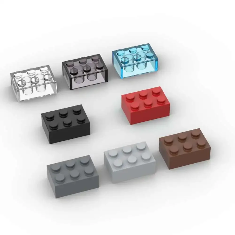 MOC 10 個 3002 2x3 ステッチ交換可能なビルディングブロックプレートボード組み立てレンガ面白いおもちゃ大人男の子女の子ホリデーギフト