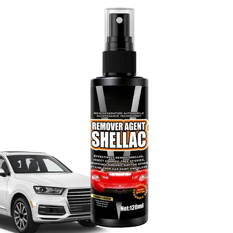 Detergente spray per auto Spray per dettagli Lucidatore lucido Dispositivo di rimozione adesivo Detergente per dettagli rapido per auto multiuso delicato per uccelli