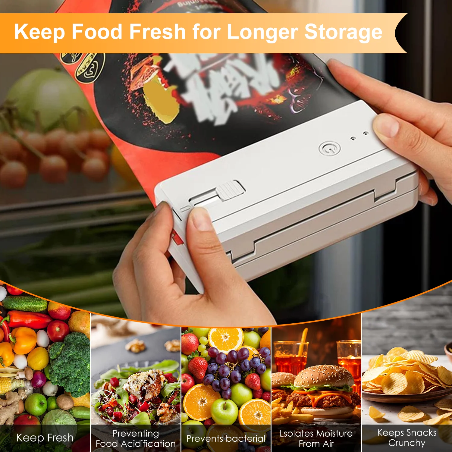 جهاز لحام الأكياس الصغير، آلة - مراجعة Food Snacks Chips وسعره
