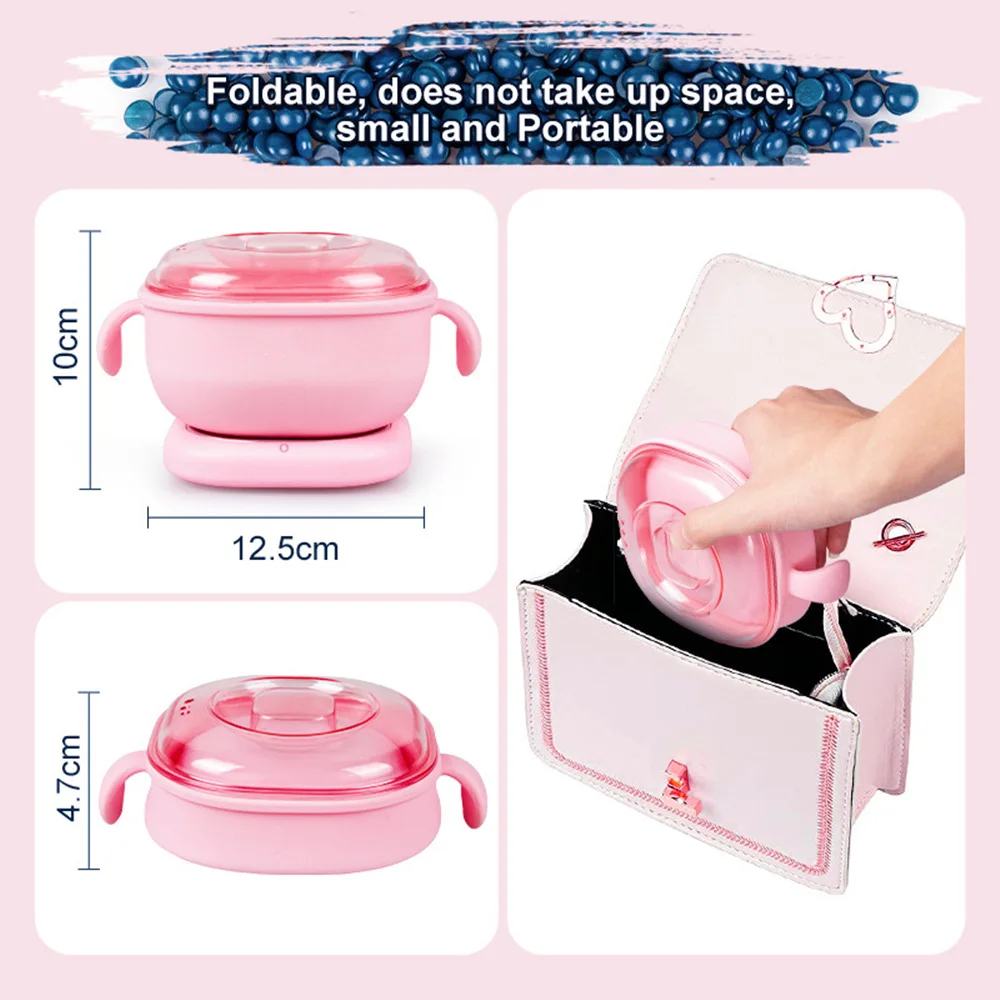 Folding Silicone Liner Wax Melting Machine