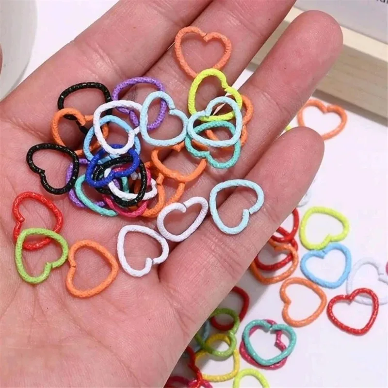 Love Heart/Star Hair Jewelry for Dreadlock Hair Braid Charm Dreadlocks Accessories Braid Rings Cuffs Clips Braid Decors