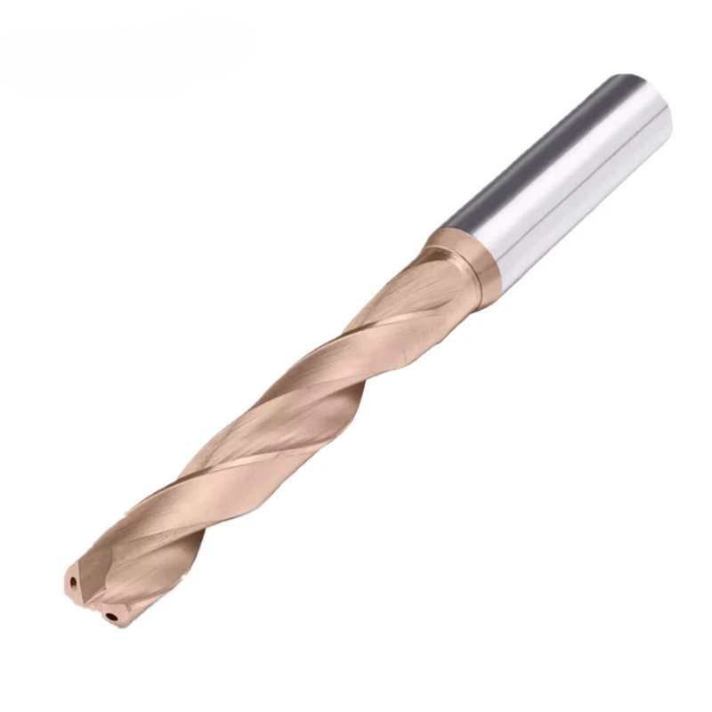 Carbide Drill 3xD 5xD 3.1-25 with Inner Through Coolant Hole Parallel Shank Metal Efficient CNC Tool Tungsten Steel Drill