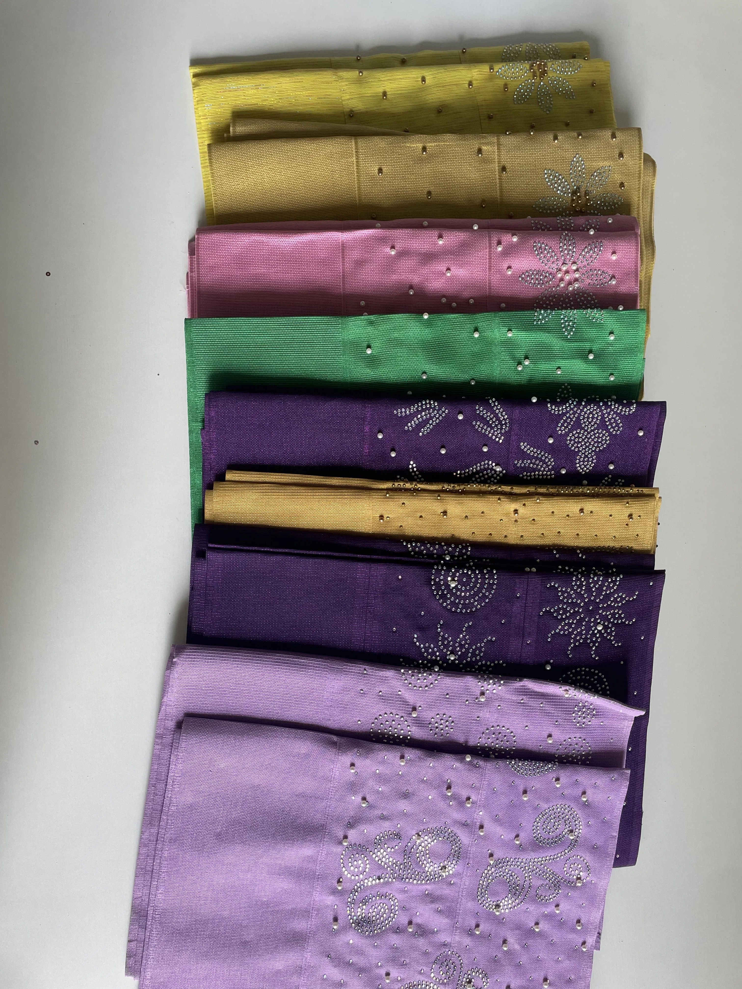 2026 Nigerian Fashion Aso Oke Auto Gele Headtie 2Pieces/pack African Gele Head Tie Women Hairtie Shawl Wraps Fabric For Oufits