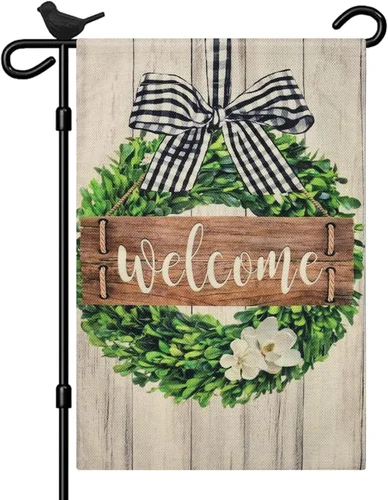 Welcome Garden Flag…