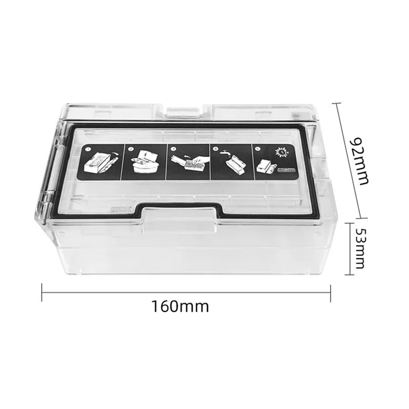 AT48-ダストボックス真空ダストボックス Roborock S7 T7S T7S プラス G10 ダストボックススペアパーツロボット掃除機アクセサリー