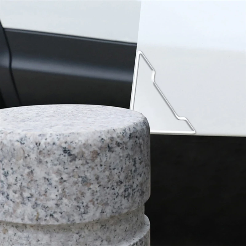 Universal Car Door Corner Anti-collision Covers Transparent Silicone Protector Anti-Scratch Stickers Door Protection Cover