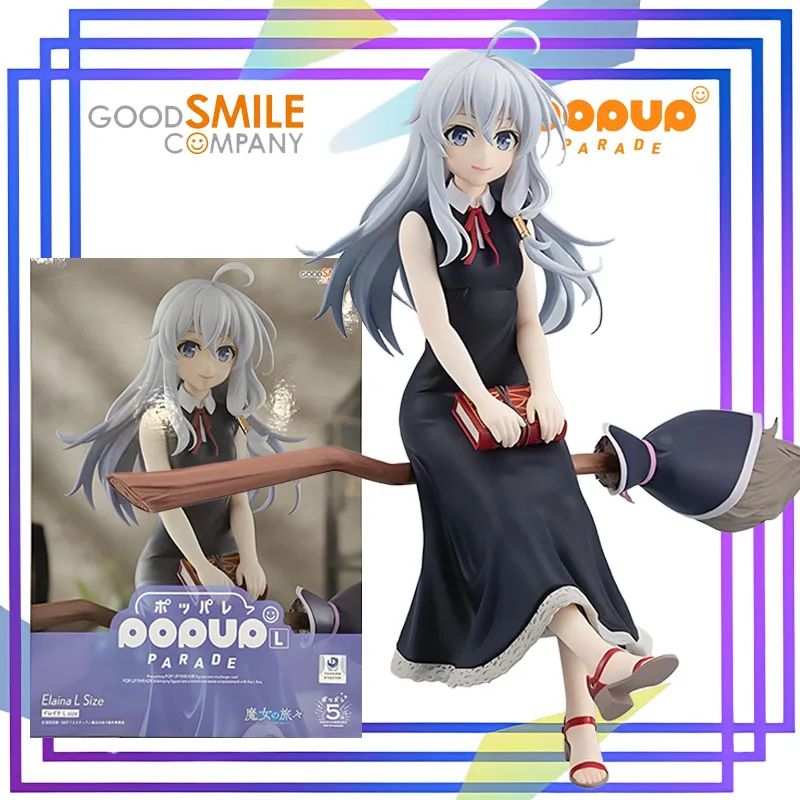 

GSC Original POP UP PARADE Series《Majo No Tabitabi: Elaina》Anime Action Figure Assembly Model Toys Collectible Model
