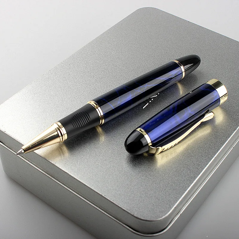 Jinhao X450 penna Gel in metallo stile cinese 0.5mm cancelleria per ufficio penna di lusso Hotel Business scrittura penna a sfera