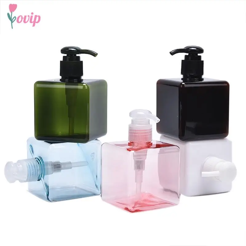 250/280ml Nordic Style Bath Refillable Bottle Shower Gel Shampoo Press Bottle Shower Gel Refillable Bath Storage Bottles