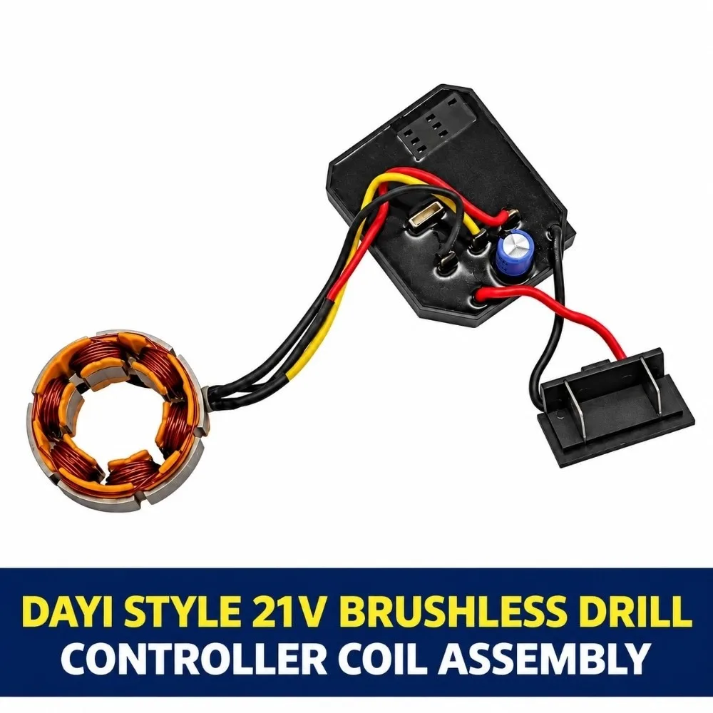 Brushless Motor Brushless Motor Stator Cordless Design 21V Voltage Drill Control Board for Dayi Style Electric Drill