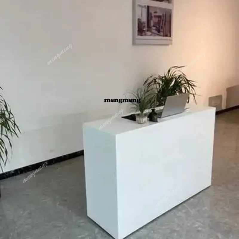 

Дизайнерская стойка ресепшн для офиса, салона красоты, роскошная демонстрационная стойка-органайзер, модная мебель для руководителей