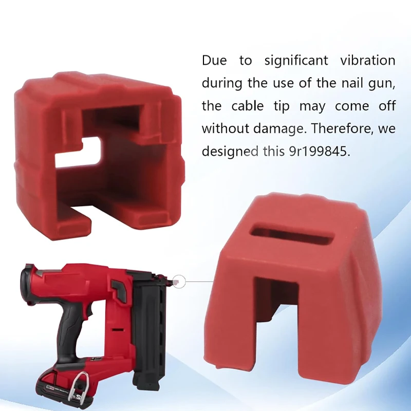 10pcs 9R199845 9R199845-2 Compatible With Nailer No-Mar Tip Porter Cable BN200SB Suitable for compact cordless nail guns view 2