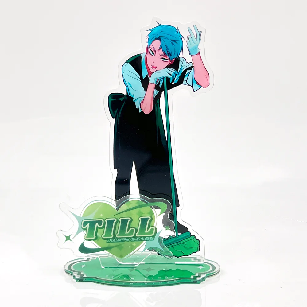 Anime ALIEN STAGE Till Ivan Cosplay Acrylic Stand Cartoon Figures Model Standing Plates Desk Decoration Ornament Christmas Gifts image 5