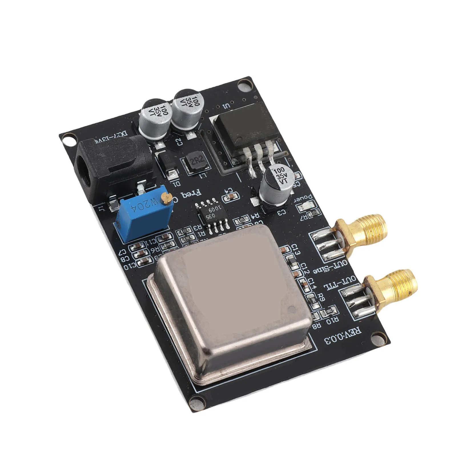 

OCXO Frequency Standard Module Stable Output Multifunctional 10MHz Crystal Oscillator Thermostat Board for Audio System