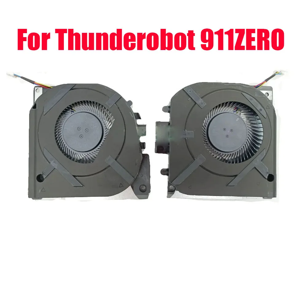 Laptop CPU GPU Fan For Thunderobot 911ZERO / TR 911 ZERO / ZERO / TR ZERO For Quanta NLZ DC12V A Pair New