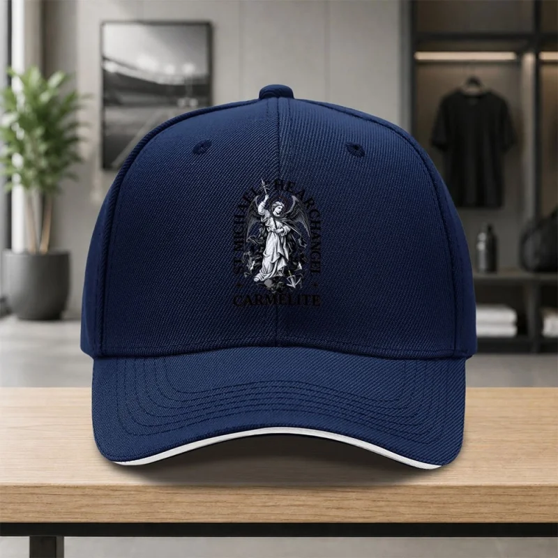 St. Michael Angel Printed Baseball Cap Unisex Duckbill Hat for Daily Commute Travel Party Birthday Gift