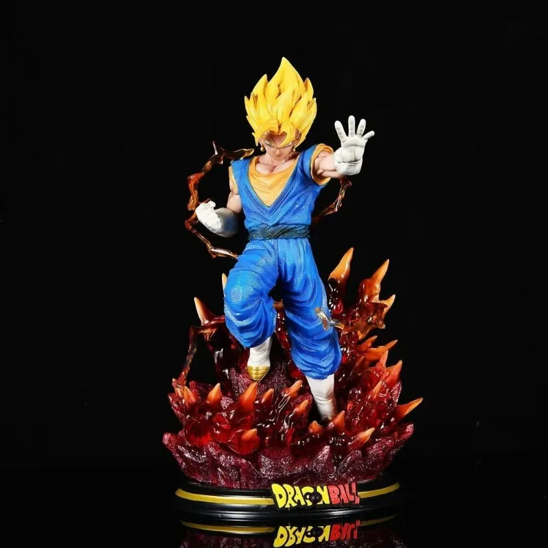 Figurine d'anime Dragon Ball pour garçons, Super Saisuperb, Vegetto, modèle de jouets, figurines d'action, collection de statues, pendentif, décoration de bureau, cadeaux