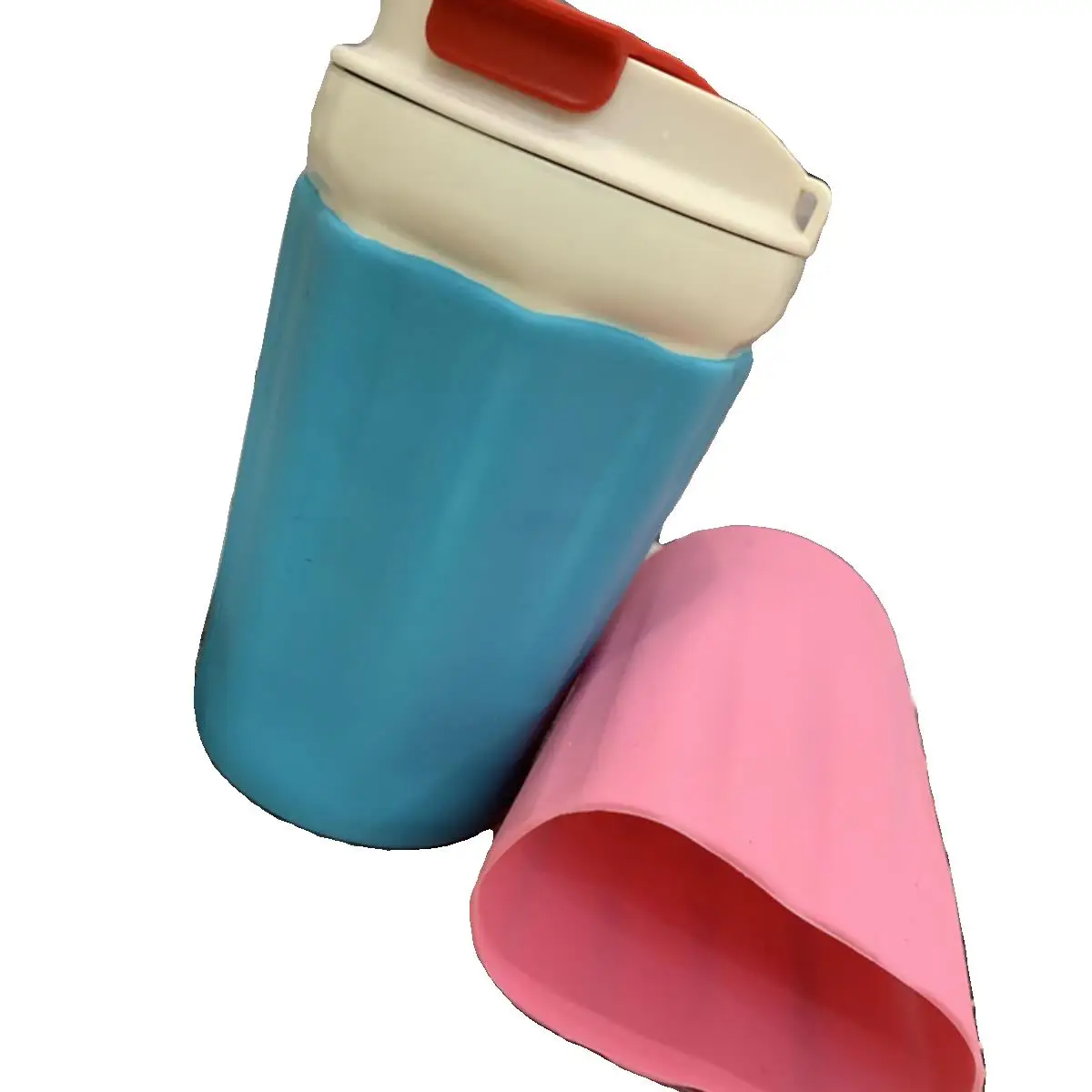 

Universal Conical Silicone Cup Holder Anti-Slip Heat Insulation Coffee Tea Cup Protective Cover Shockproof GERM Brand