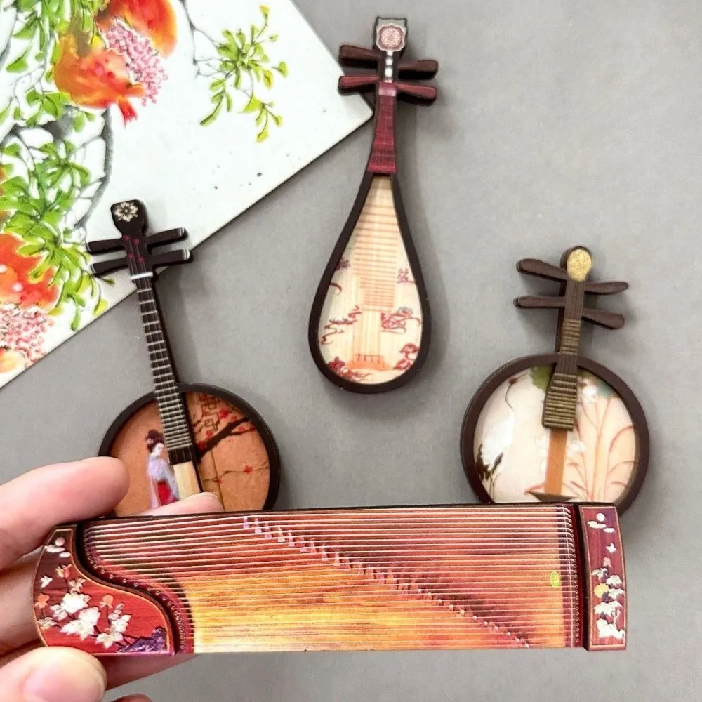 4PCS/SET Chinese Style Musical - Musical Instrument Ancient 评论和价格