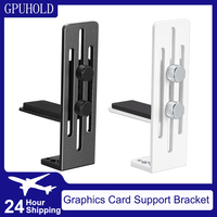 GPUHLOD Aluminum GPU Holder Vertical Telescopic Rotating Stand Bracket Video Card Holder Graphics Card Bracket Support 6-96mm