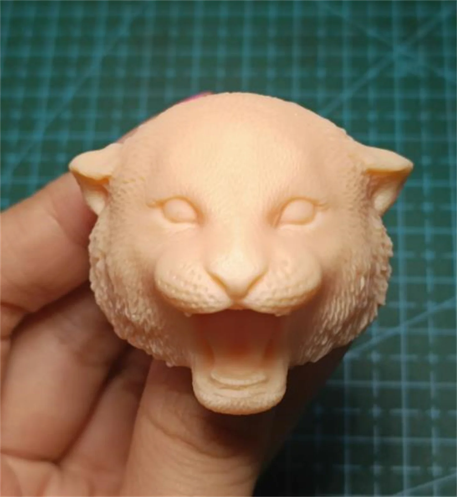 

1/6 3D print Young Tiger Angry Tiger Animal Soldier Head Carving Head Carving For 12 Inch Action Figure Model