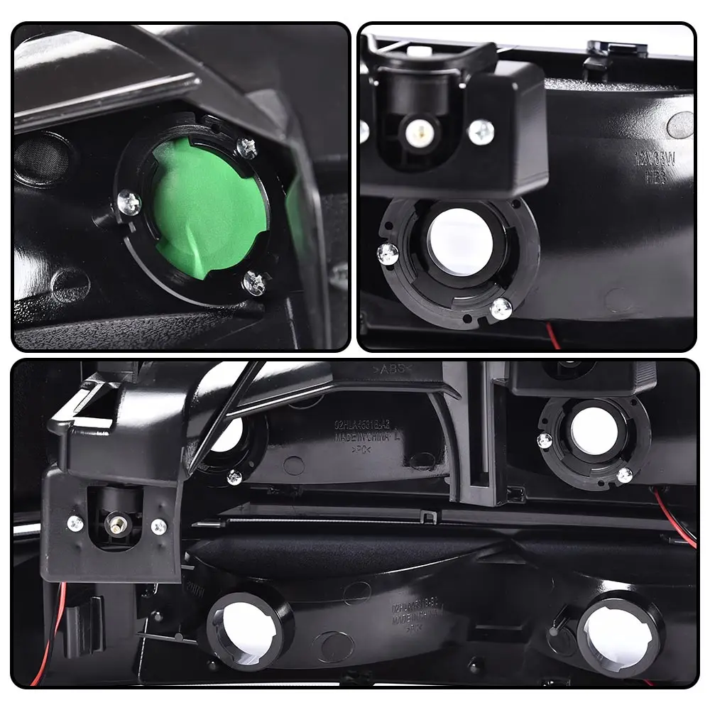 مصابيح أمامية Led Drl لسيارة تشيفي سيلفرادو 1999-2002 /Silverado 1500Hd 2500Hd 2001-2002 /Tahoe Suburban 1500 2500 00-06 يسار + يمين