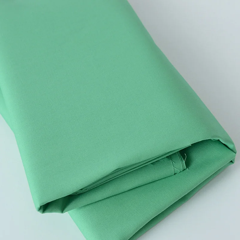 Katoenen poplin stof effen kleur wit rood zwart voor naaigerei quilten patchwork per halve meter